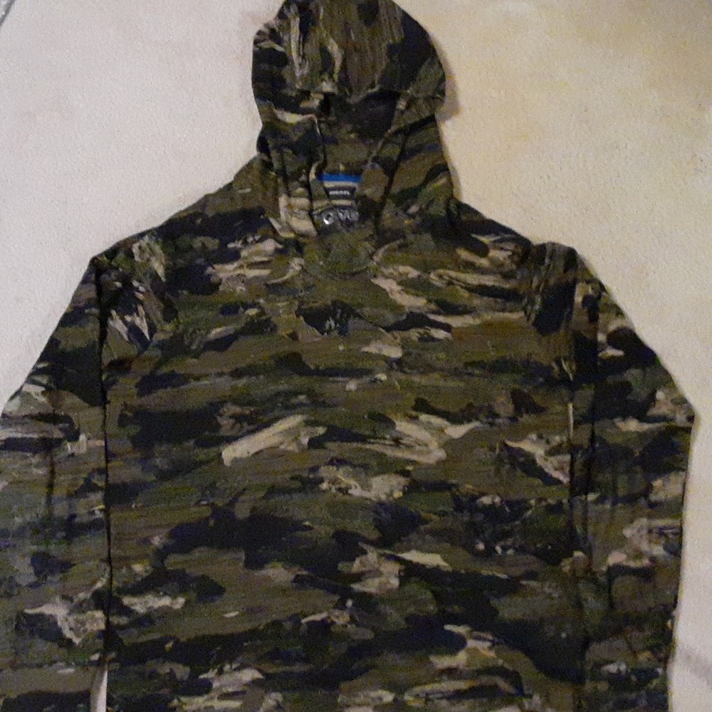 Mens XXL diesel camo pullover sweater